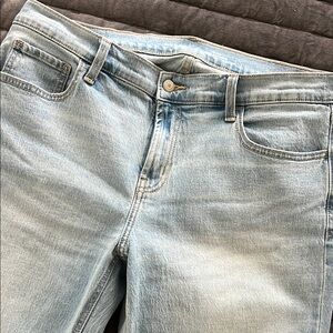 Old Navy Light Blue Womens WOW Mid-Rise Boyfriend Jeans